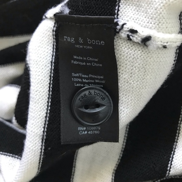 Rag and Bone Striped Sweater Dress Size XS - Picture 6 of 6